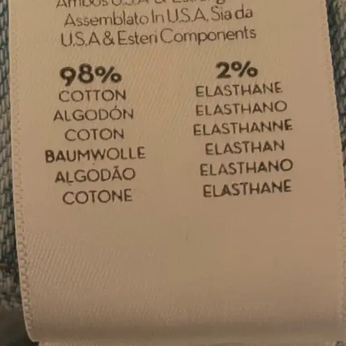 Mother Superior Springy Ankle Jeans in Finale Size 29 Blue