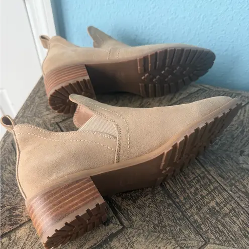 Blondo Sandra Waterproof Suede Ankle Boots – Size 8M – Like New