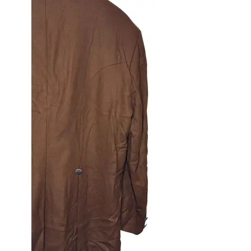 Pioneer Wear Women's Coat Vintage Original West Classics Cashmere Ranch Brown XL