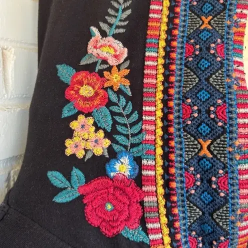 Johnny Was Tia Heavily Embroidered Anorak Hooded Coat NWT (extremely oversized)