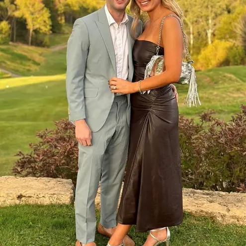 ALC Frank ALC Andie dress in chocolate size 8