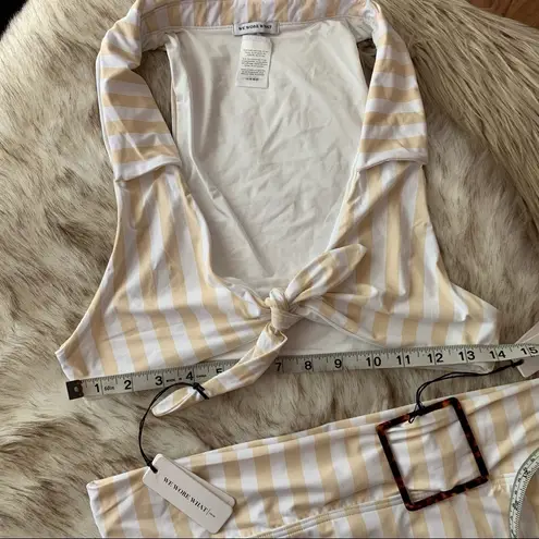 We Wore What Shortbread Buckle Bikini