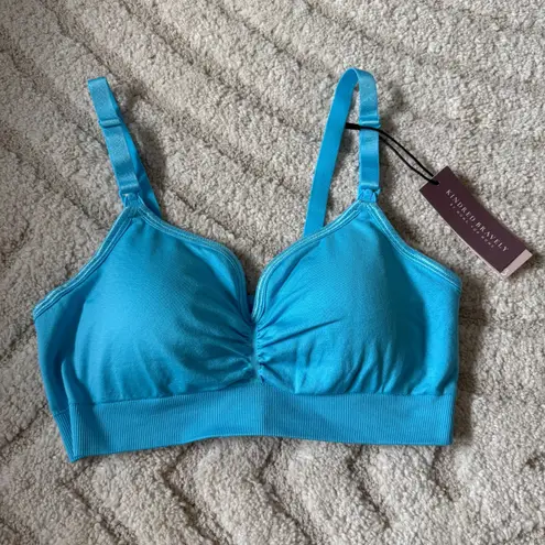 Kindred Bravely Tatum Seamless Maternity & Nursing Bralette Blue Size undefined