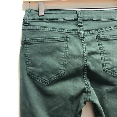 Angel Kiss Distressed Colored Jeans Green Small