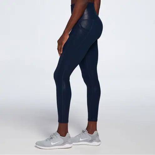 ✨ DSG Women's Performance Foil Ultra High Rise Leggings✨ Blue Size XL