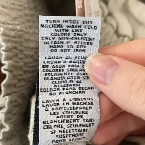 One5One Stitch Fix Linen blend high waist pull on shorts natural hue size S Tan