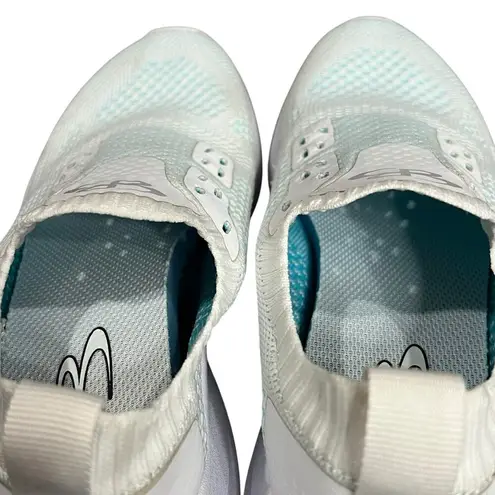 Boombah Sneakers Womens 6 White Mesh Knit Running Walking Athletic Casual Shoes