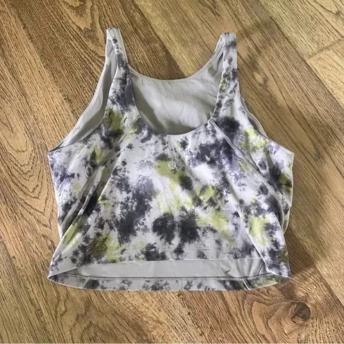 Lululemon  Align High-Neck Tank Top Radial Tie Dye Mauve Grey Multi