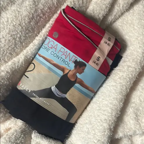 Bally Red and Black Performance Leggings