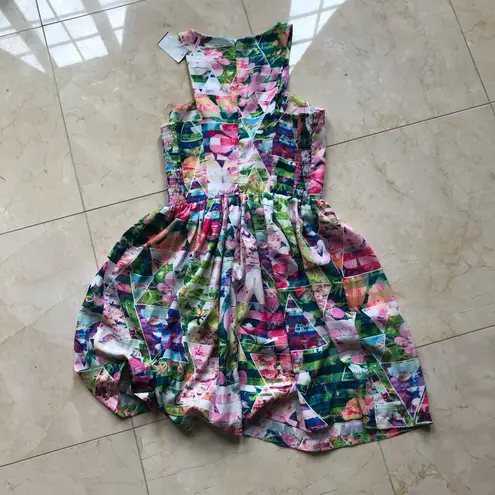 Amanda Uprichard  NWT $207 Multicolored Dress Sz M thumbnail 5
