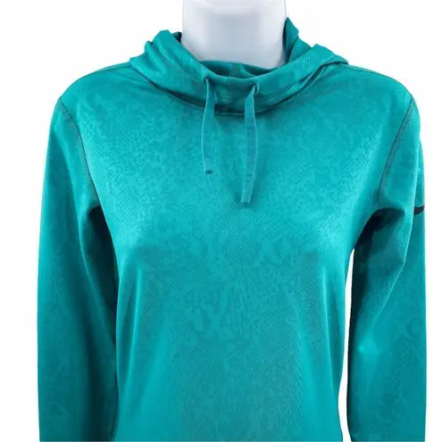 Nike  Dri-Fit Snakeskin Print Cowl Neck Hoodie