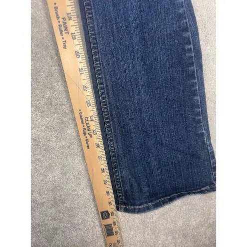 kimes ranch chloe jeans 000/32dark Wash Low Rise Boot Cut Flare Blue Size undefined