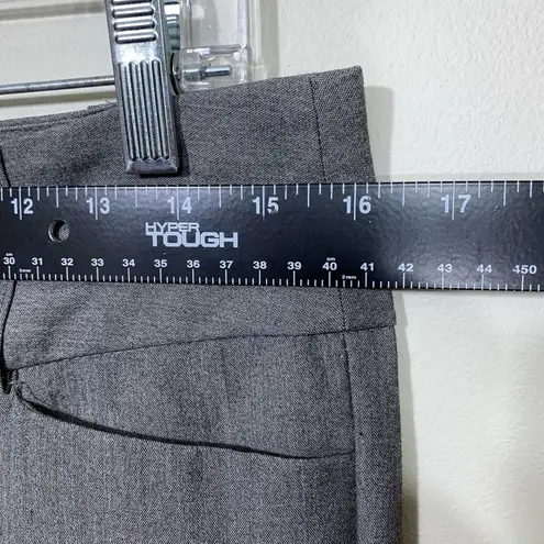 Tracy Evans Limited Women's Wide Leg Dress Pants Gray Button Stretch size 3