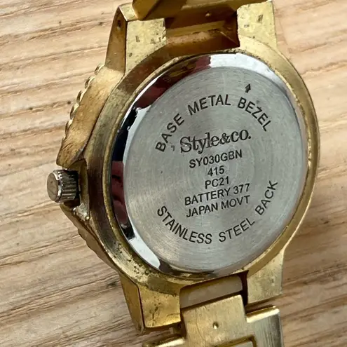 Style & Co Fashion Watch Brand