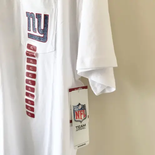 NFL New York Giants Glitter Graphic Tee Shirt, NWT