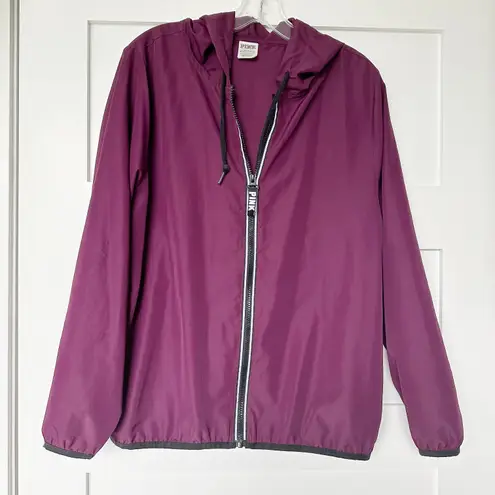 PINK - Victoria's Secret PINK Victoria’s Secret Cranberry Windbreaker 