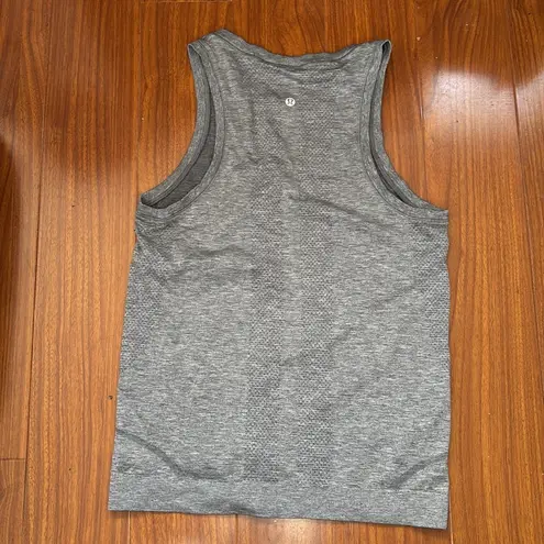 Lululemon  Gray Swiftly Tech Racerback Tank Top