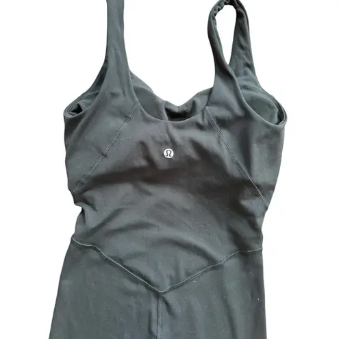 Lululemon Align Black Bodysuit 8"~SIZE 2