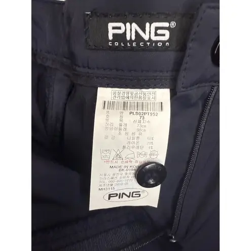 PING Collection Women's Black Golf Pants Trousers Pockets Size 29