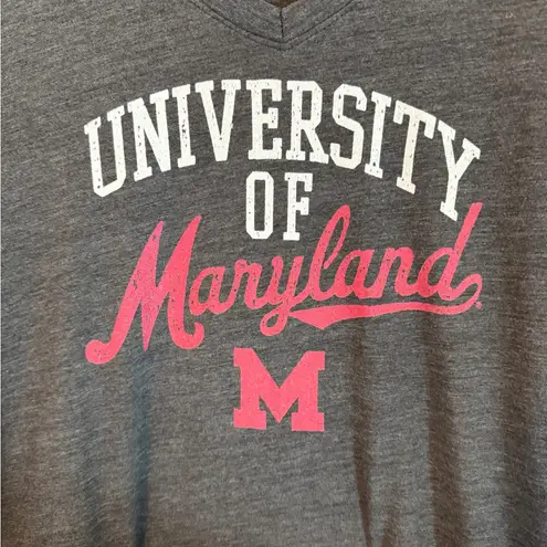Fanatics University of Maryland Terrapins Women’s Short Sleeve T Shirt XL Grey