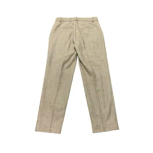 MM Lafleur Womens 2 Midrise Dress Pants Virgin Wool Blend Gray Ankle Office