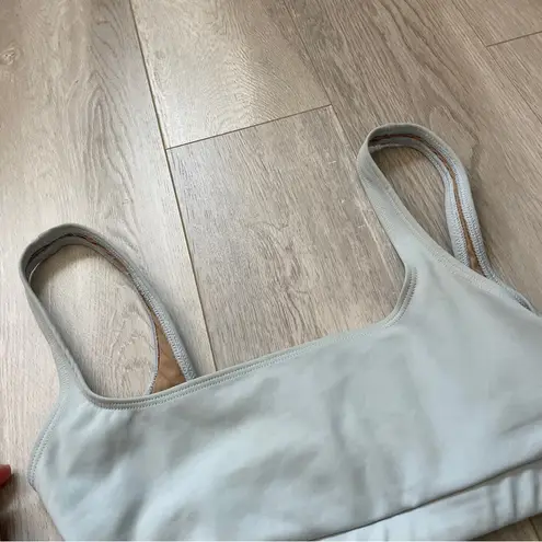 Nu Swim Bikini cosmo top high waist bottoms Light Blue (xsmall) beach minimalist Size XS