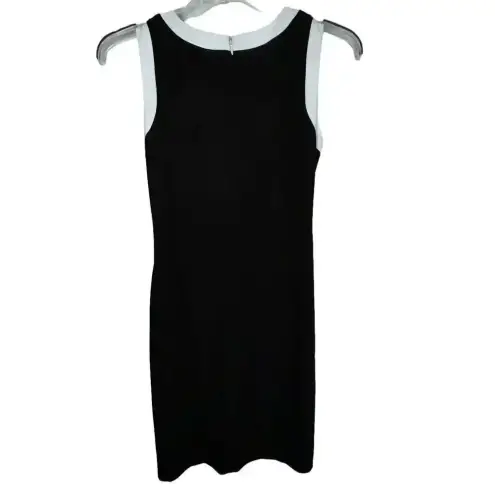 Lauren‎ Ralph Lauren Classy Black White Trim Dress Size 8
