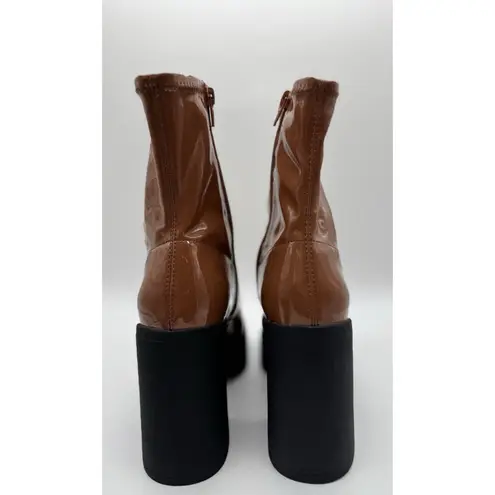 Katy Perry Women's The Heightten Bootie KP2024, Size 9 Brown NEW