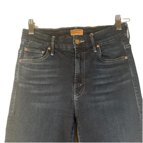 Mother Jeans Womens 26 Blue Denim High Waisted Rise The Looker Coffee Tea Or Me