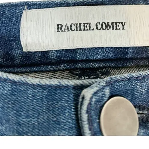 Rachel Comey Tux Stripe Denim High Waist Skinny Jeans Size 0