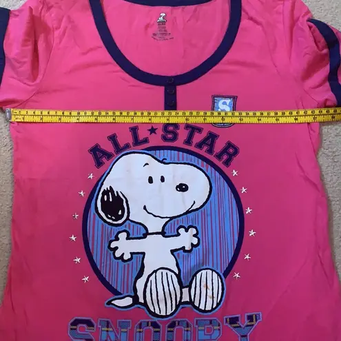 Lounge Y2K Snoopy athletic tee XL