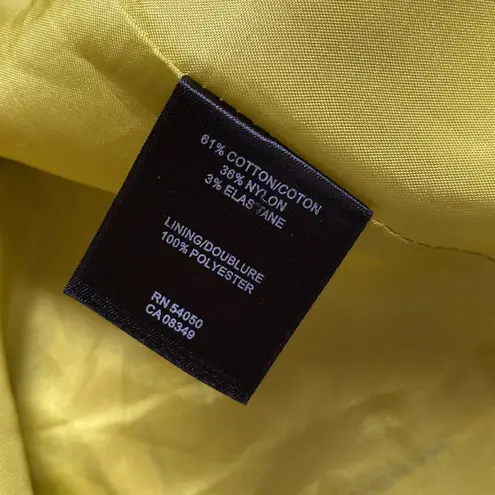 Robert Rodriguez  Black and White Flora Blazer Suit Jacket Magnetic Buttons