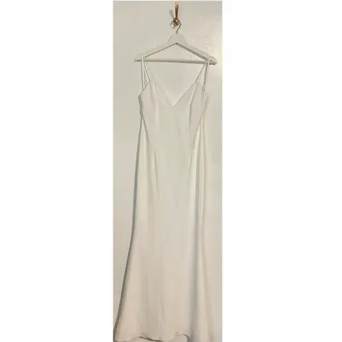 Katie May  Bambina Sheath Gown in Ivory Size Large