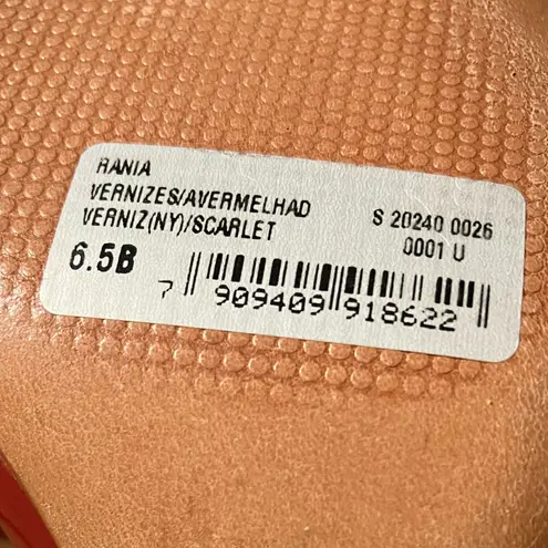 Schutz Women's Rania Scarlet, 6.5 Heeled Sandal NWOB