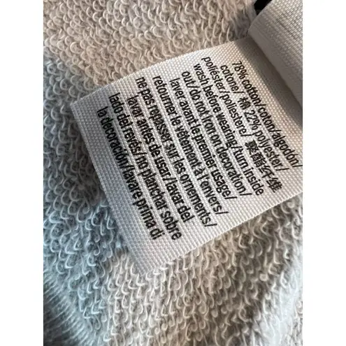 Victoria's Secret  PINK Pullover Sweatshirt‎ Small Ombre Sexy Cut Out Long Sleeve