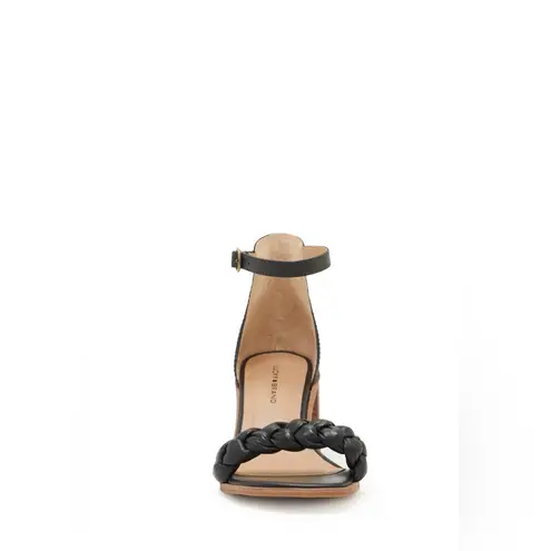 Vince Camuto Lucky Brand Women's Sertini Ankle-Strap Sandals Chunky Heel Size 8.5