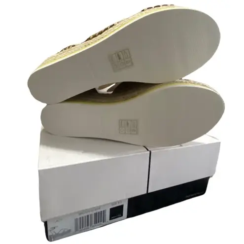 Dolce Vita Brown Suede Lacy Espadrille Wedge Sandal Size 8.5