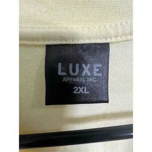 Luxe Butter Yellow Key West Mermaid Graphic Short Sleeve T-Shirt