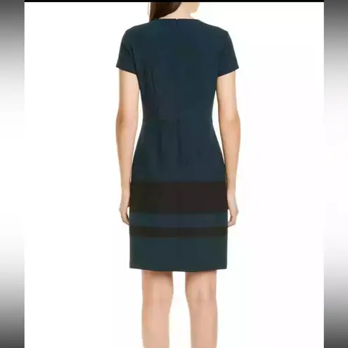 Hugo Boss Dermely Structured Stretch Knit Sheath Office Dress