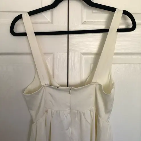 We Wore What NWT  White Corset Midi Dress Size M