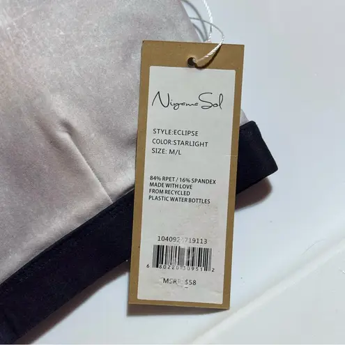 NWT Niyama Sol Eclipse Sports Bra – Starlight (M/L) Gray Size undefined