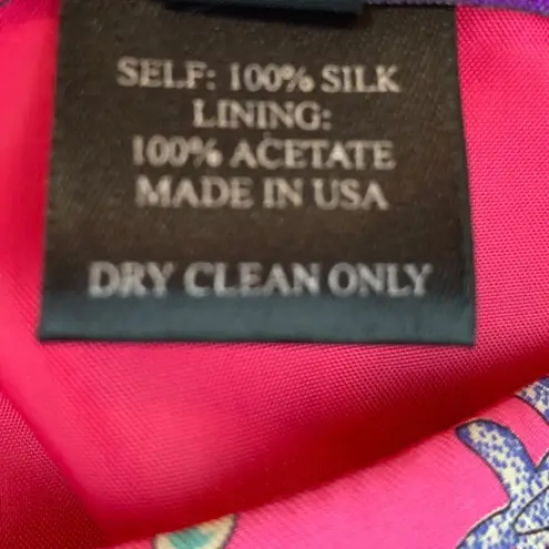 Tutu French Silk Floral Pencil Skirt Size 6