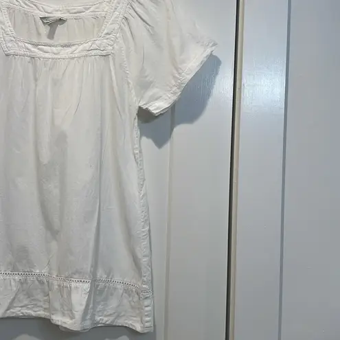 Garnet Hill Women's White Top size 2.