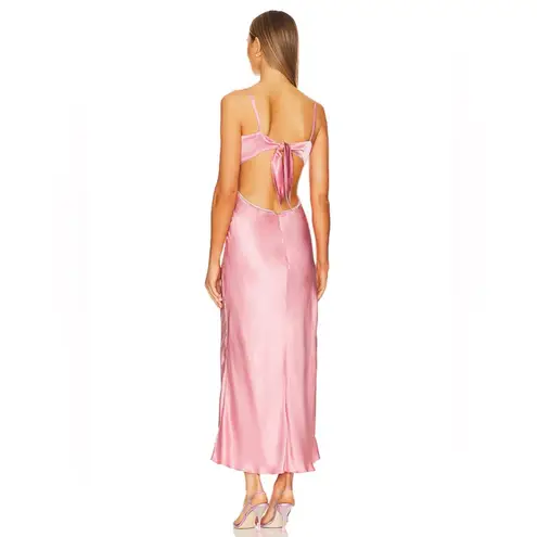 Bardot NWT Rome Diamonte Slip Dress in Blush Pink, size 6