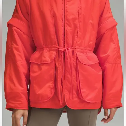 Lululemon  Insulated convertible jacket size L in solar orange