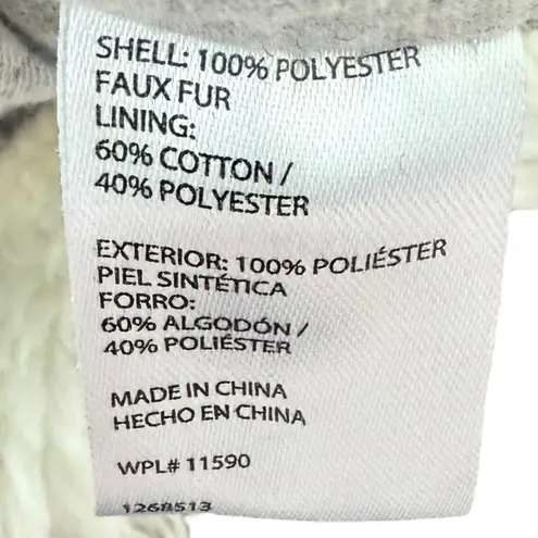 Weatherproof Sherpa Sweatshirt Cream 1/4 Zip Pullover Long Sleeve Size Small