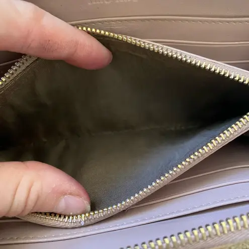 Miu Miu Authentic St. Coco croc embossed zippy wallet on chain shoulder mini bag