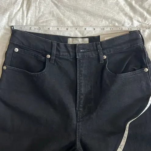 Everlane NWT  The Way High Crop Jeans Straight Raw Hem Size 28 Crop