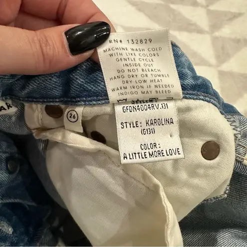 GRLFRND The Karolina High Rise Straight Leg Jeans - A Little More Love