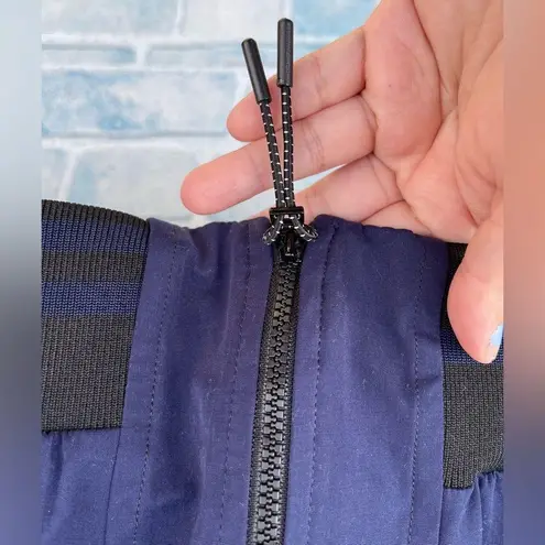 GSTQ Convertible Baseball Jacket Cape Size small In Midnight . Blue